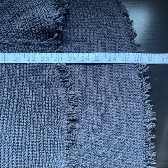 Free People Moonshine Cold Shoulder Knitted Sweater Hi-Low, Fringe Hem - Picture 11 of 12